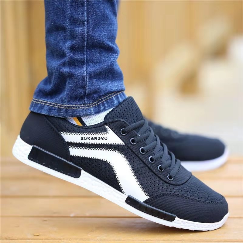 Chaussures en maille respirantes pour hommes Déodorant Sports Casual Polyvalent