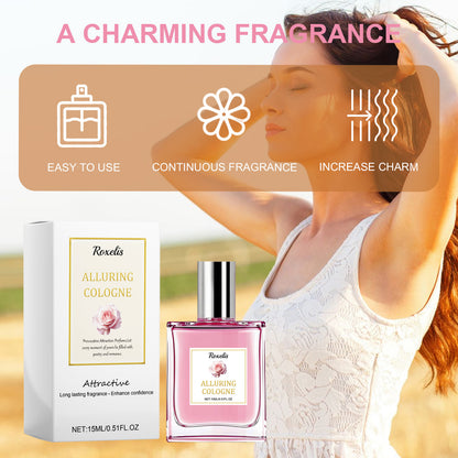 Now Available at Buy Center: Long Lasting Fragrance With Rose - Warm & Floral Women's Perfume - 15ML