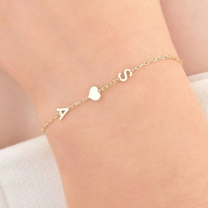 New Stainless Steel Name Bracelet With High-end Feel For Women Silver