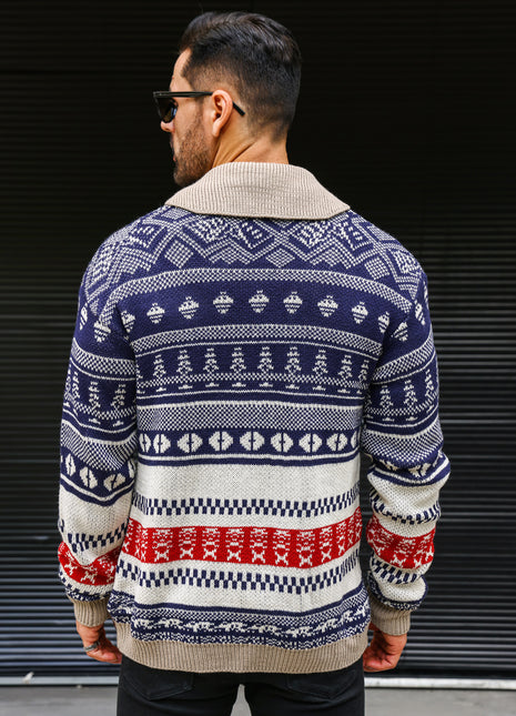 Autumn Sweater Knitwear Coat For Men