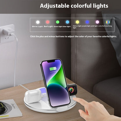 Fresh Arrivals at Buy Center: Folding Three-in-one Wireless Charger Vertical Desktop Phone Holder