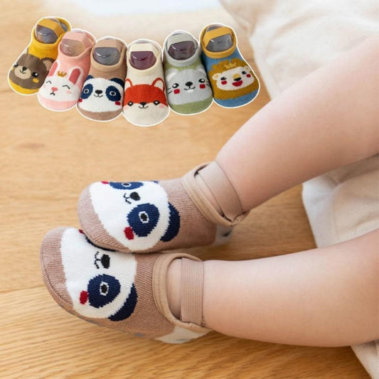 Hot New Items at Buy Center: Cute Printed Anti Slip Cotton Socks For Infants And Young Children