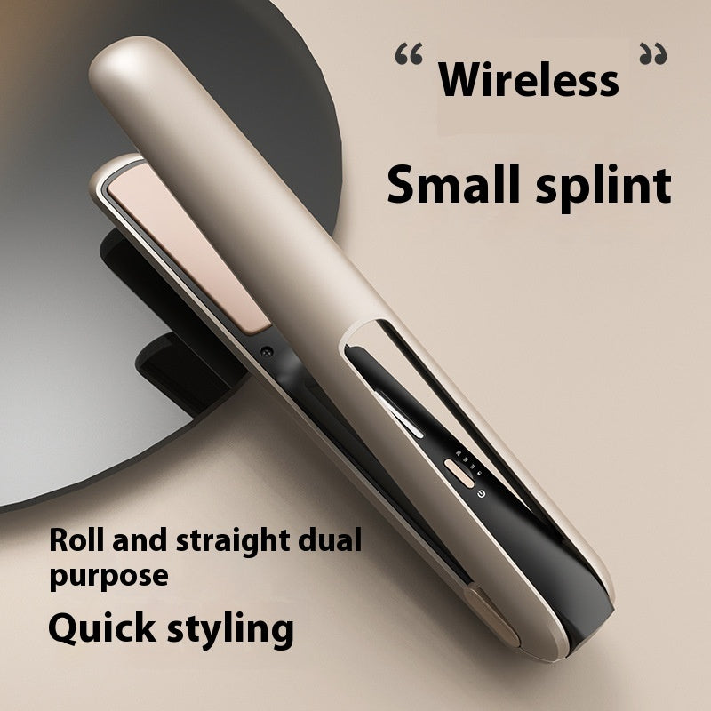 Hot New Items at Buy Center: Wireless USB Charging Hair Straighteners Volume Straight Two-in-one