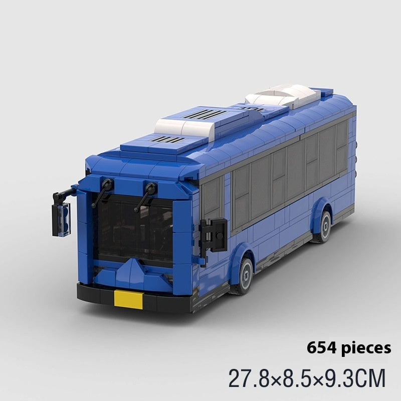 Fresh Arrivals at Buy Center: Personalized Bus Puzzle Assembled Children's Toys