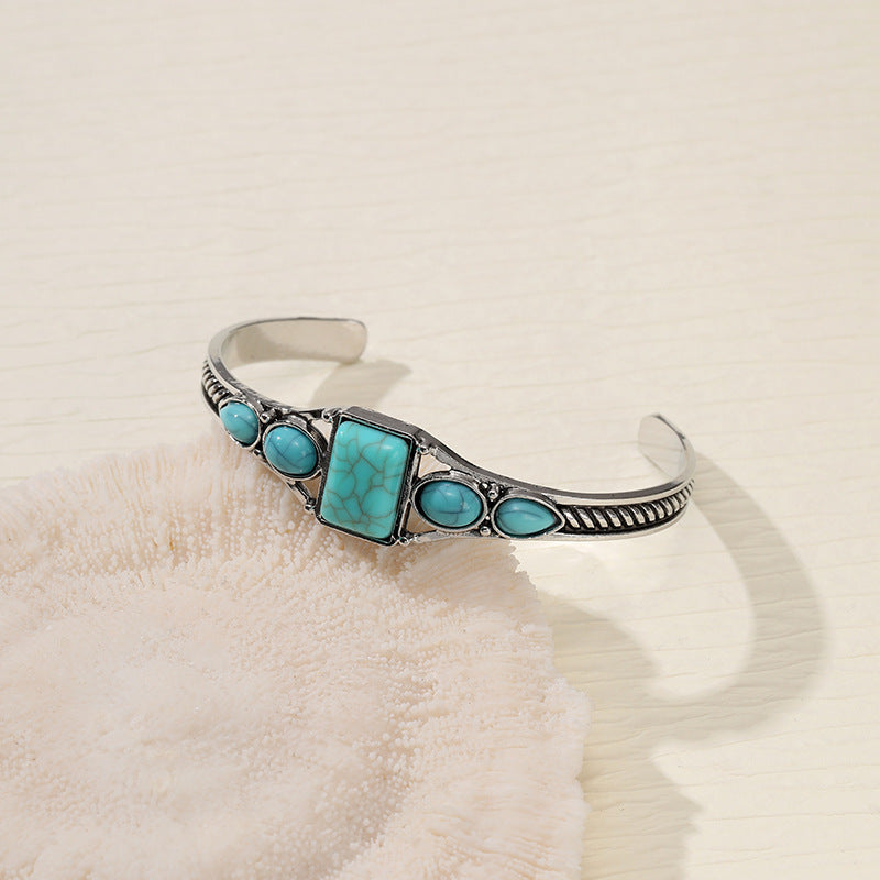 Buy Center Premium-Bohemian Retro Turquoise Adjustable Bracelet