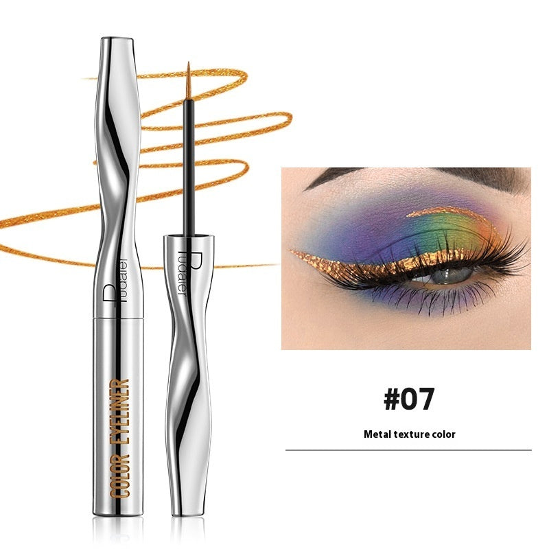 Buy Center Handpicked- Color Eyeliner Makeup Waterproof Quick-drying Very Fine 24 Colors 07Color