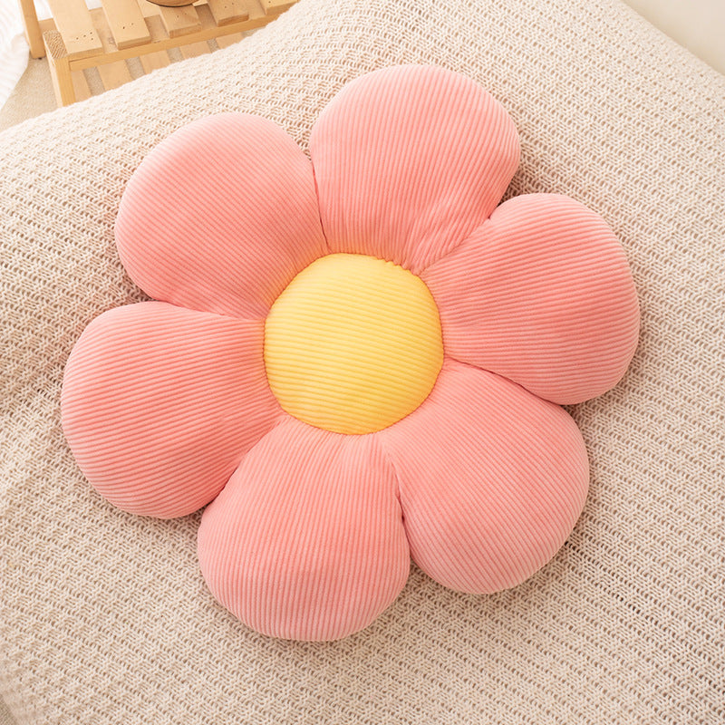 Sioloc Flower Pillow, 19.6inch, Flower Shaped Throw Pillow Butt Cushion Flower Floor Pillow,Seating Cushion,Cute Room Decor & Plush Pillow For Bedroom Sofa Chair Buy Center