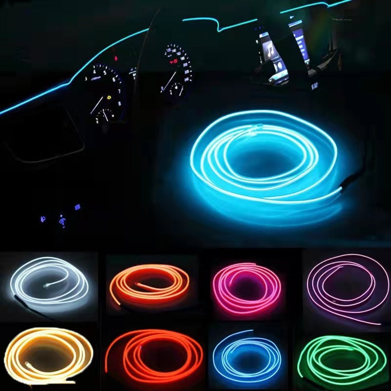 Fresh on the Scene at Buy Center: Car Mounted Ambient Light 6-meter USB LED Light Emitting Cable