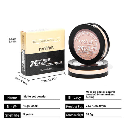 New Full English Compact Powder Concealer Repair