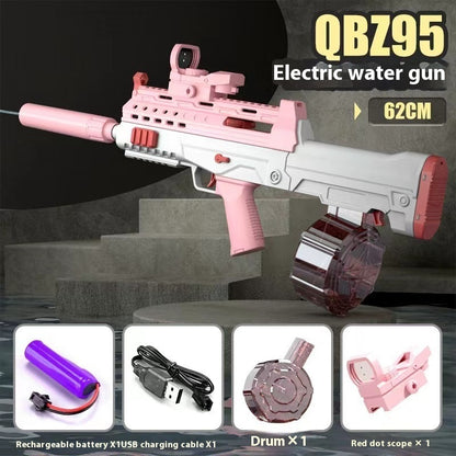 Fresh Arrivals at Buy Center: Electric Water Gun Automatic Continuous Hair Children's Outdoor Toys Girl Pink