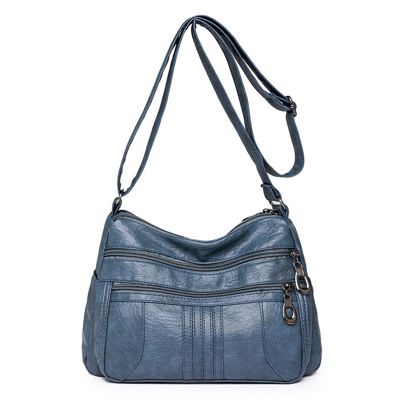 Nuevo bolso bandolera informal para mujer, estilo retro de PU, ligero, para ir al trabajo