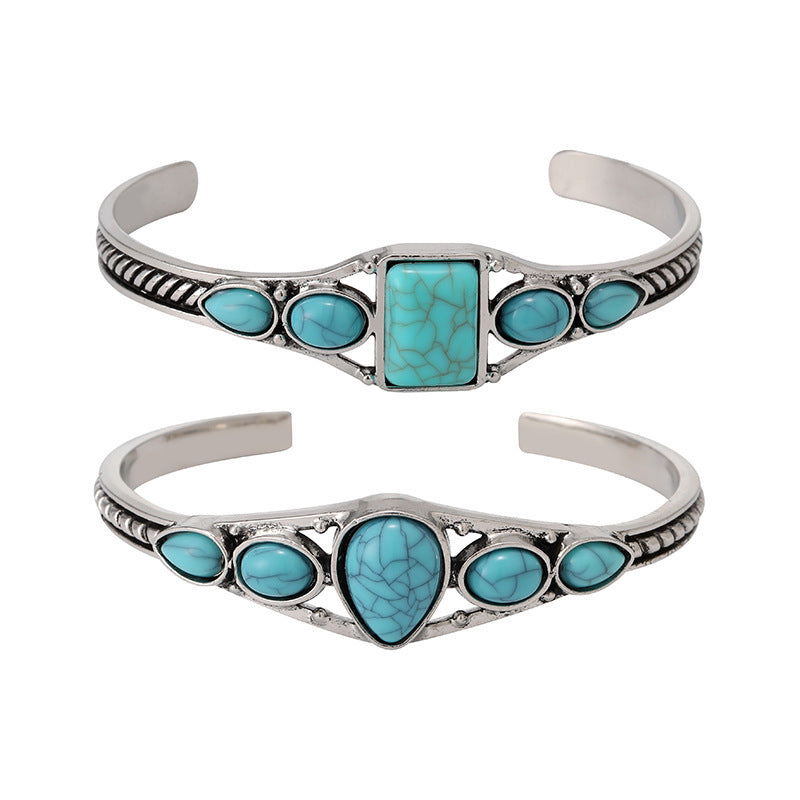 Buy Center Premium-Bohemian Retro Turquoise Adjustable Bracelet