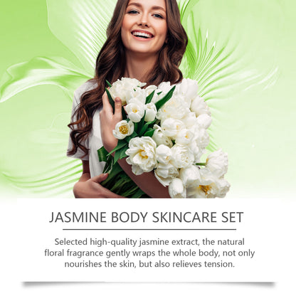 Buy Center Ultimate-Jasmine Body Skin Care Set Clean And Moisturizing