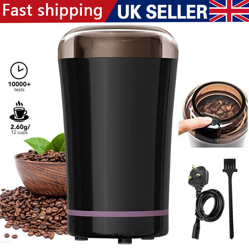 Fresh Arrivals at Buy Center: Electric Coffee Grinder Grinding Mill Nut Bean Spice Matte Blade Blender 1pcs