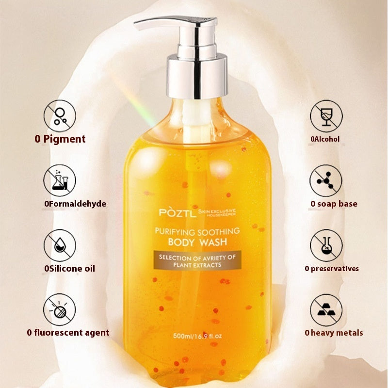 Newly Arrived at Buy Center: Shower Gel Back Acne Removing Mite-removal Chicken Skin Men And Women Lasting Fragrance Lotion 500ml