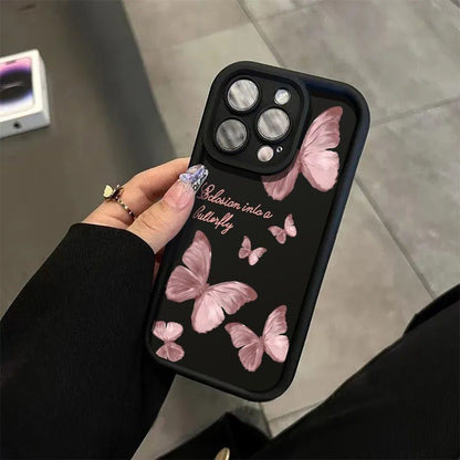 Newly Released at Buy Center: Advanced Butterfly For 15ProMax Phone Case 14 All-inclusive 1312 Drop-resistant Xsxr Soft Case