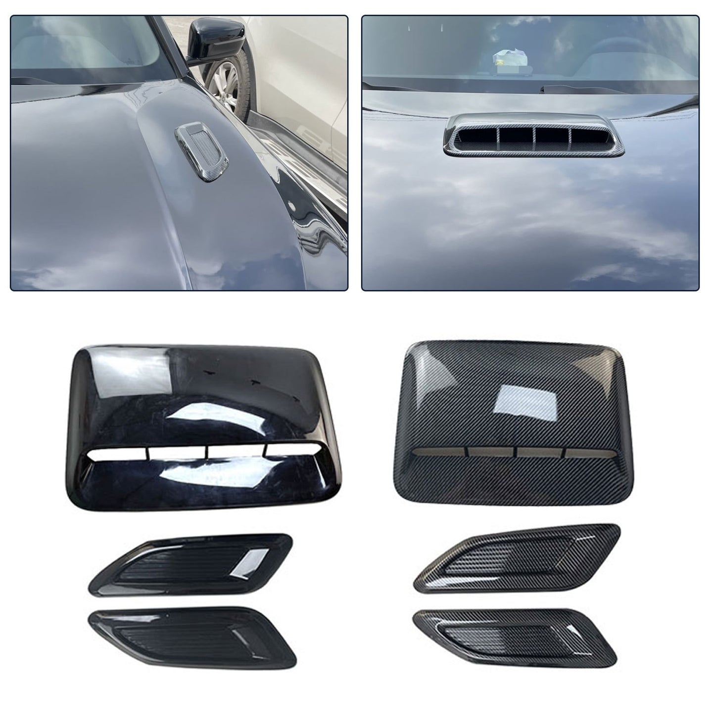 Fresh Arrivals at Buy Center: Car Airscoop Shroud Air Vent Engine Cover Decorative Cover