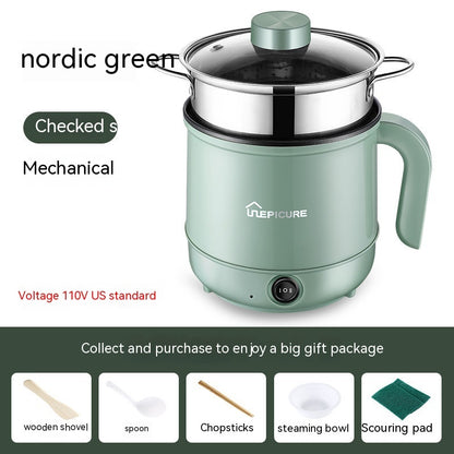 Just Arrived at Buy Center: Multi-functional Electric Cooker 110 V220V Small Household Appliances Manual Green With Grid