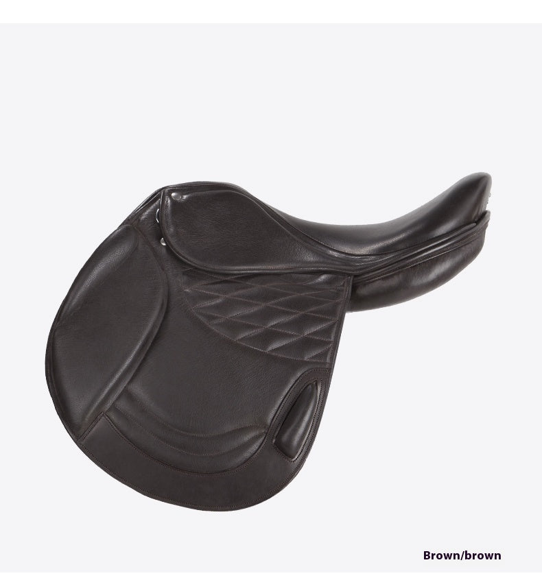 Just Arrived at Buy Center: Saddle Obstacle Saddle Cowhide Horse Harness Equestrian Supplies