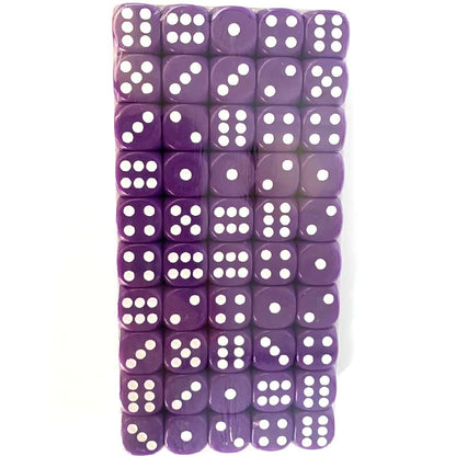 Buy Center Top Rated-In Stock 16mm Acrylic Game Chess Pieces Accessories Chip Wholesale Plastic Dice Solid Purple