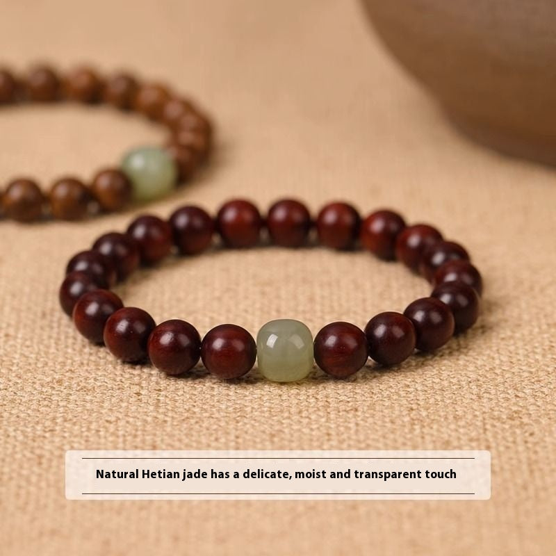 Fresh Arrivals at Buy Center: Natural Pterocarpus Santalinus Bracelet For Men And Women Couple