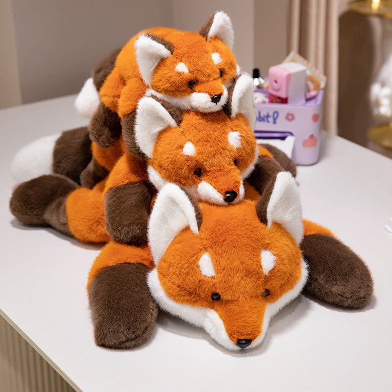 Fresh Arrivals at Buy Center: New Lying Fox Lesser Panda Plush Toy