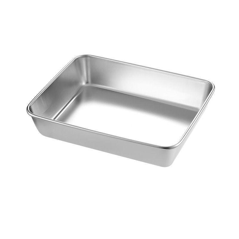 Newly Released at Buy Center: Thickened Stainless Steel Plate Household With Lid