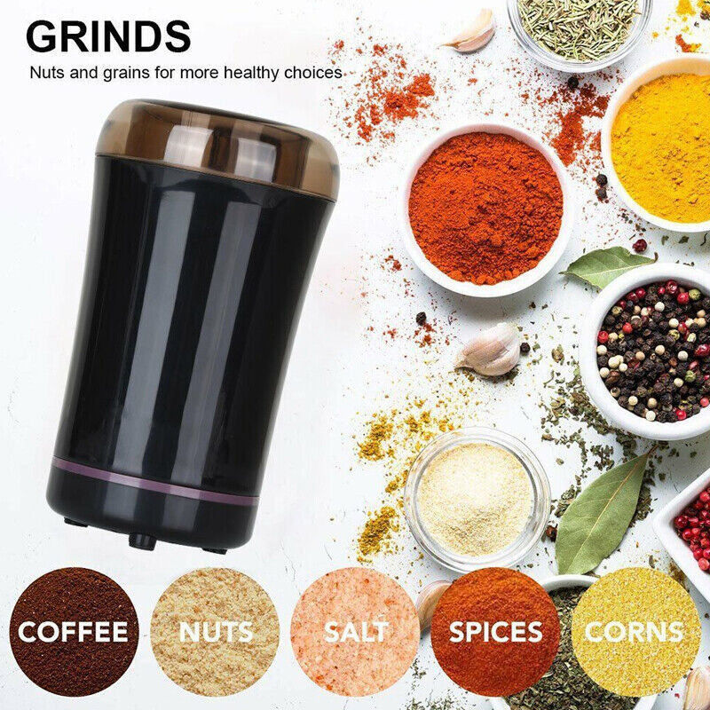 Fresh Arrivals at Buy Center: Electric Coffee Grinder Grinding Mill Nut Bean Spice Matte Blade Blender