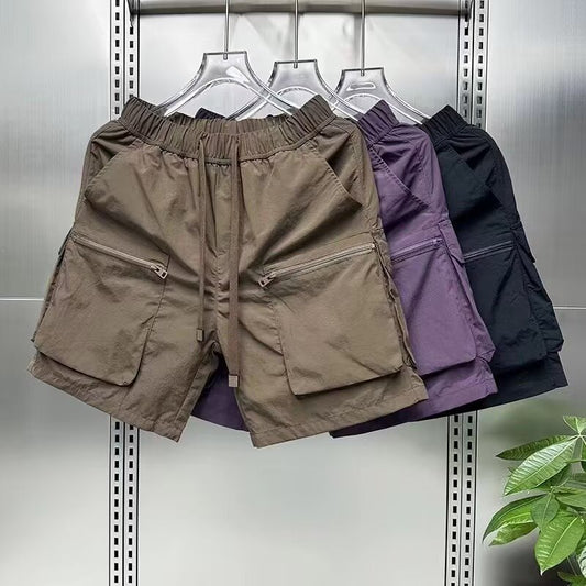 Newly Released at Buy Center: Men's Sports Thin Section Loose Casual Quick-drying Fifth Pants Cargo Shorts