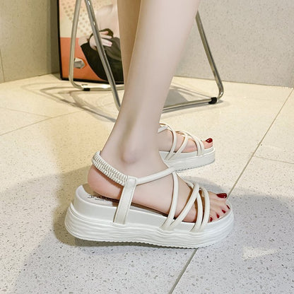 Newly Arrived at Buy Center: Women's Platform Beach Shoes Roman Sandals