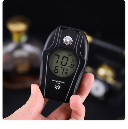 Fresh Arrivals at Buy Center: Electronic Temperature And Humidity Plug-in Cigar Hygrometer