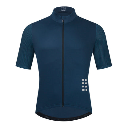 New Summer Men's Outdoor Sports Breathable Top Cycling Clothing BL247 Blue