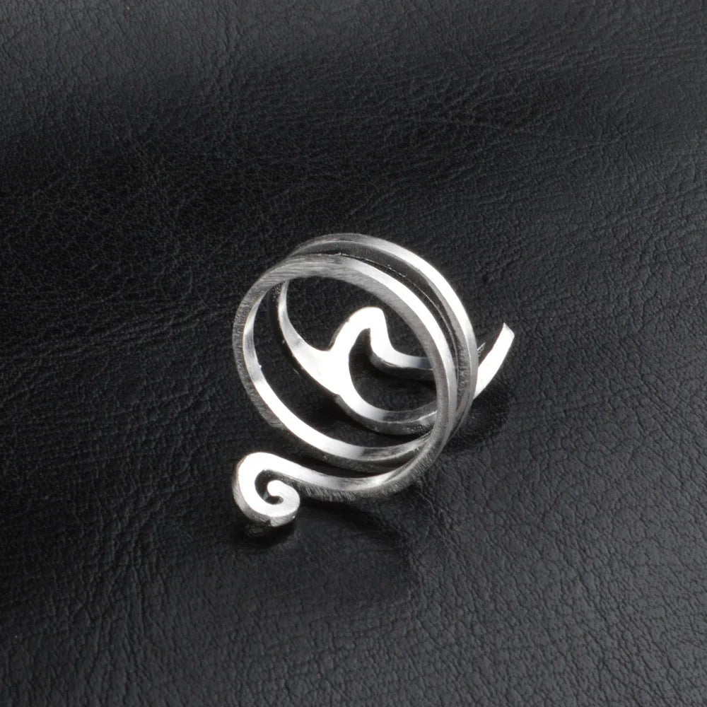 Winding Hook Knitted Sweater Cat Ring Simple Ring Buy Center