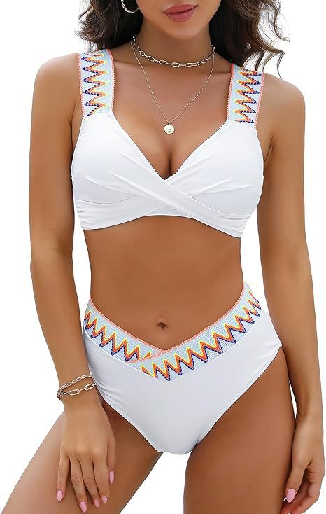 Hot New Items at Buy Center: Women's Lace-up Split Swimsuit Bikini