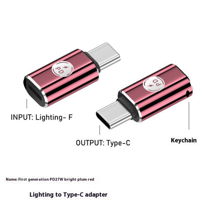 Newly Released at Buy Center: Mobile Phone L To Type-c Male Adapter Lightning Female To C Male 7