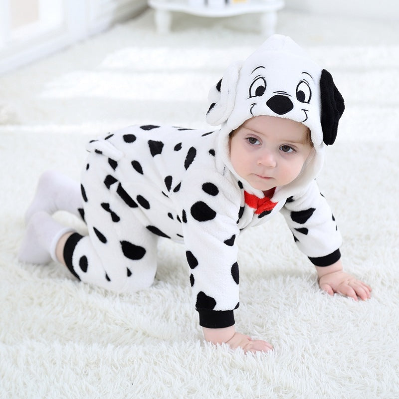 Newly Released at Buy Center: Toluo Rabbit Flannel Comfortable Animal Shape Puppy Jumpsuit