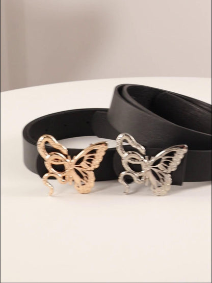 Hot New Items at Buy Center: Dark Snake Butterfly Decoration Belt Men