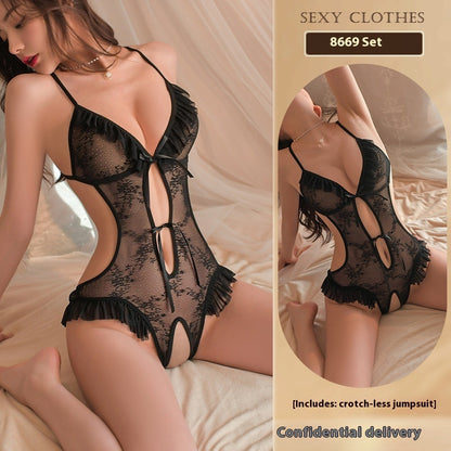 Lingerie sexy Combinaison ouverte sexy