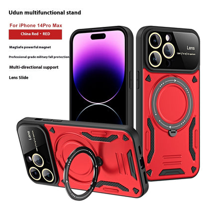 Multifunctional Large Window Magnetic Bracket Phone Case Buy Center