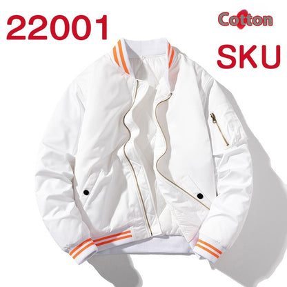 American Street Fashion Hooded Jacket Solid Color Printing Embroidered Baseball Uniform Buy Center