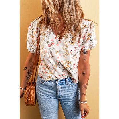 Fresh Arrivals at Buy Center: Fashion Personalized Floral T-shirt For Women