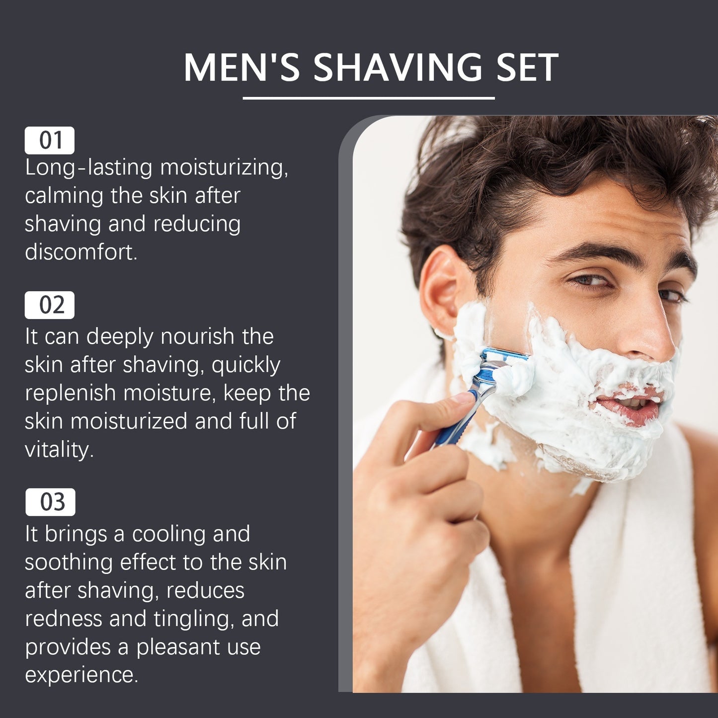 Men's Gentle Cleaning And Care Beard Moisturizing Care Buy Center