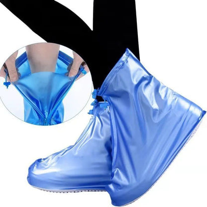 Fresh on the Scene at Buy Center: Thickening And Wear-resistant Silicone Rain Boots Cover Blue