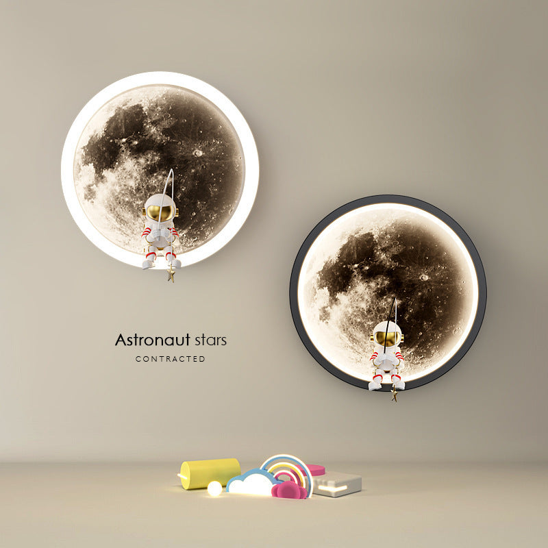 Hot New Items at Buy Center: Internet Celebrity Moon Wall Lamp Modern Minimalist