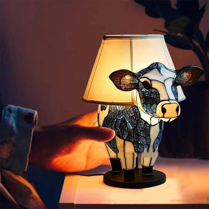 New Product Beautiful Cow Table Lamp Bedside Table Lamp With USB Bedside Lamp For Living Room Bedroom Dormitory Bra Ornament at buy Center