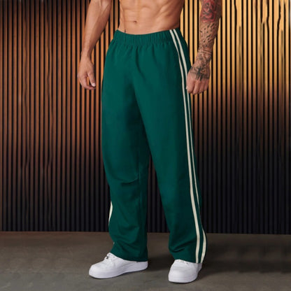 Pantalón deportivo para hombre de tejido recto y secado rápido