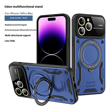 Multifunctional Large Window Magnetic Bracket Phone Case Buy Center