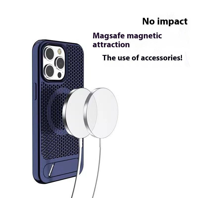 Fresh Arrivals at Buy Center: Phone Case Suitable Grid Cooling Magnetic Suction