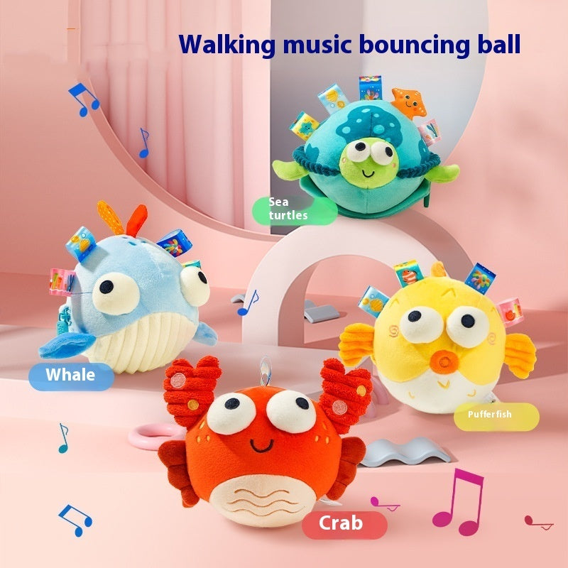 Hot New Items at Buy Center: Music Jumping Ball USB Charging Recording Singing Early Education Toys For Babies