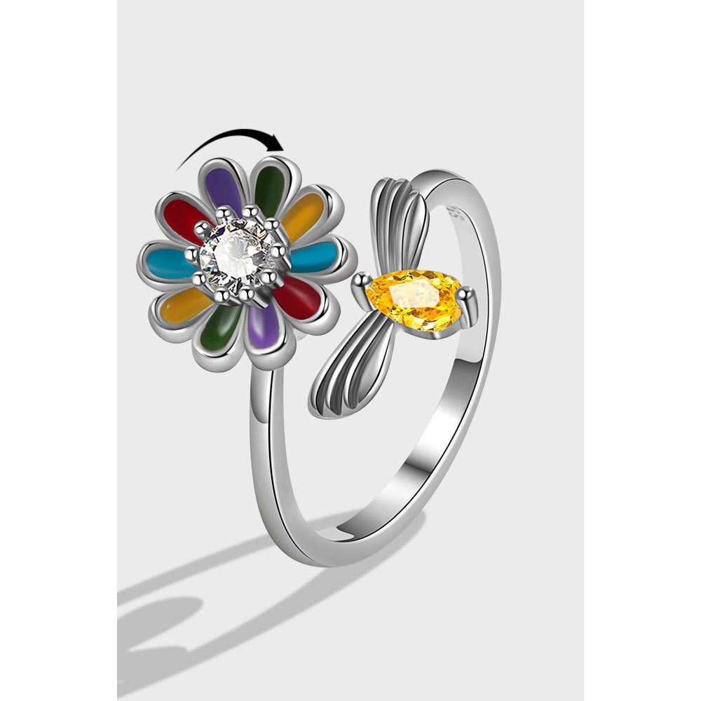 Buy Center Hot Pick-Bee Honey Picking Spinning Ring Women